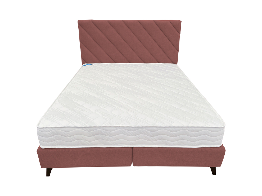 Pat tapițat boxspring Leo