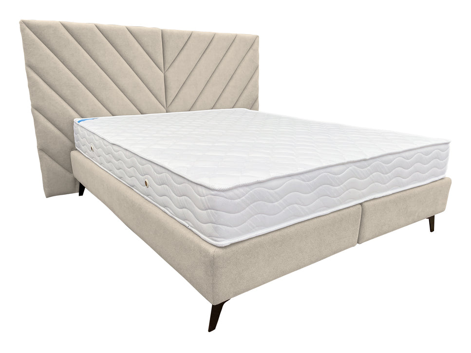 Pat tapițat boxspring Ruben