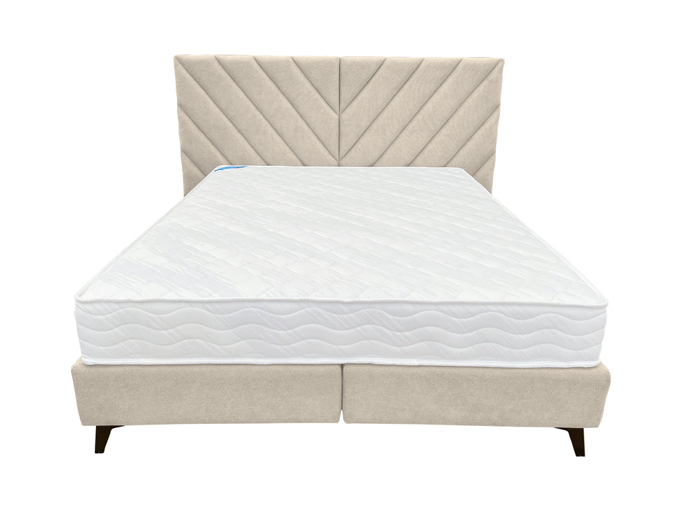 Pat tapițat boxspring Ruben
