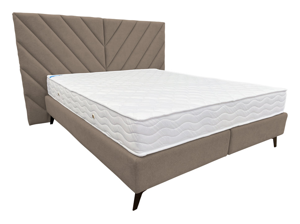 Pat tapițat boxspring Ruben
